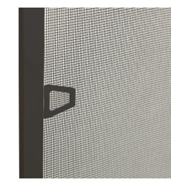 Moustiquaire pour fenêtres Anthracite 100x120 cm