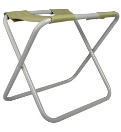 Esschert Design Sac et tabouret à outils de jardin Gris GT85