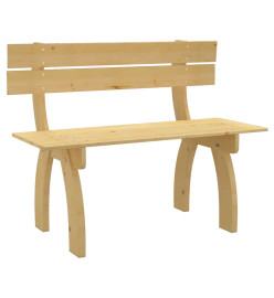 Banc de jardin 150 cm Bois de pin imprégné