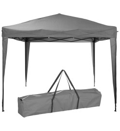 ProGarden Tente de réception Easy-Up 300x300x245 cm Gris