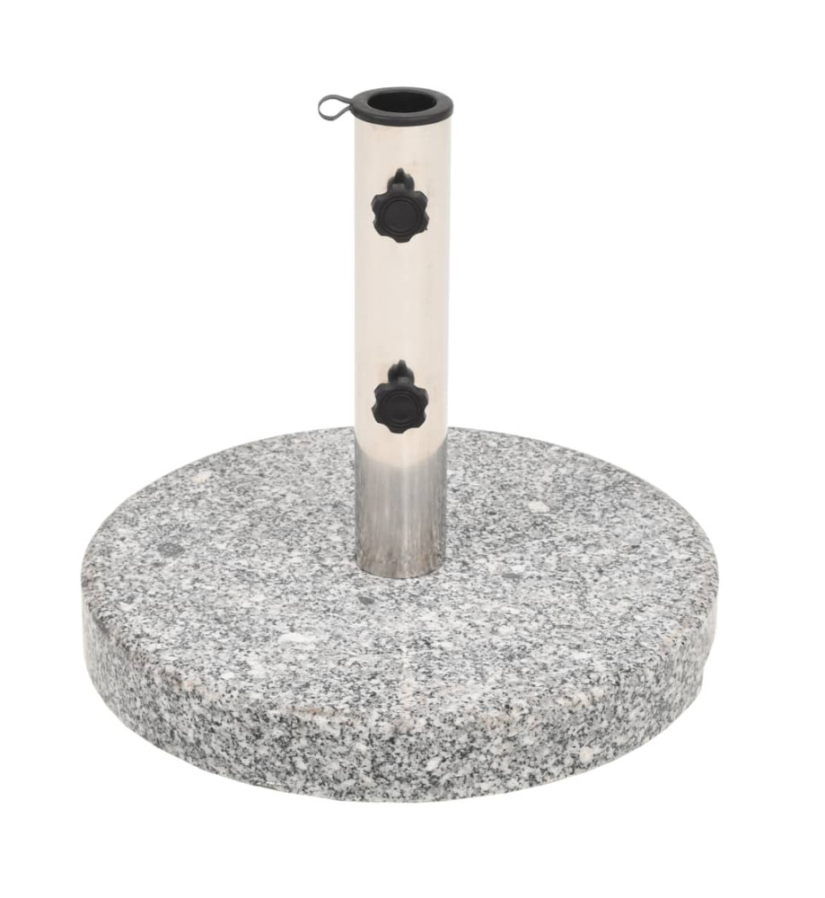 Socle de parasol Granite Rond 20 kg