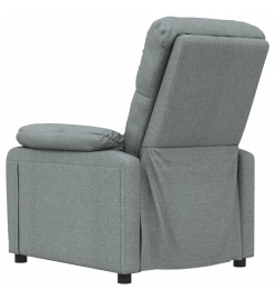 Fauteuil de massage Gris foncé Tissu