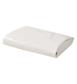 Bâche 650 g / m² 3 x 5 m Blanc