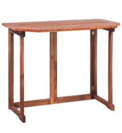 Table de bistro 90x50x75 cm Bois d'acacia massif