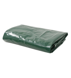 Bâche 650 g / m² 5 x 6 m Vert