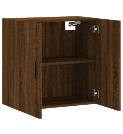 Armoire murale chêne marron 60x31x60 cm bois d'ingénierie