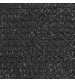 Voile d'ombrage 160 g/m² Anthracite 3,5x5 m PEHD