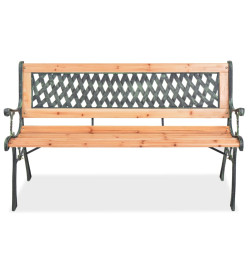 Banc de jardin 122 cm Bois