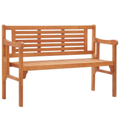 Banc pliable de jardin 120 cm Bois d'eucalyptus solide