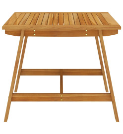 Ensemble de salle à manger de jardin 3 pcs Gris clair