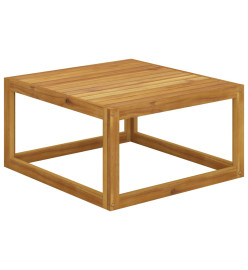Salon de jardin 3 pcs avec coussins Bois d'acacia solide