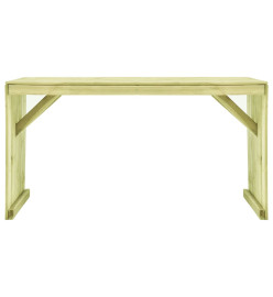 Table de jardin 150x87x80 cm Bois de pin imprégné