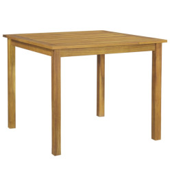 Ensemble de salle à manger de jardin 3 pcs Noir