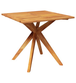Ensemble de salle à manger de jardin 5 pcs Bois d'acacia massif