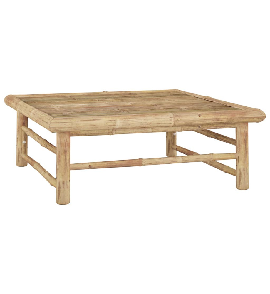 Table de jardin 65x65x30 cm Bambou Table de jardin 65x65x30 cm Bambou