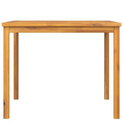 Table à manger de jardin 90x90x74 cm bois d'acacia solide