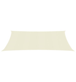 Voile d'ombrage 160 g/m² Crème 2,5x4 m PEHD