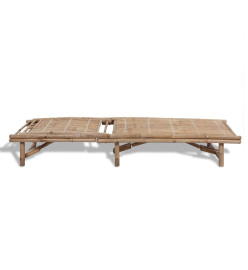 Chaise longue Bambou
