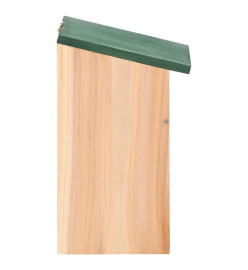 Nichoirs 10 pcs Bois de sapin massif 12x12x22 cm