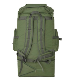 Sac à dos en style d'armée XXL 100 L Vert