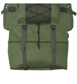 Sac à dos en style d'armée XXL 100 L Vert