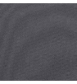 Coussins décoratifs 4 pcs anthracite 60x60 cm tissu