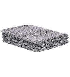 Tapis de tente 250x500 cm Gris clair