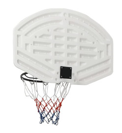 Panneau de basket-ball Blanc 90x60x2 cm Polyéthylène