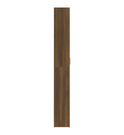 Garde-robe couloir Chêne marron 55x25x189 cm Bois d'ingénierie