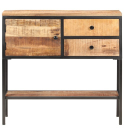 Buffet 85x30x80 cm Bois de manguier brut