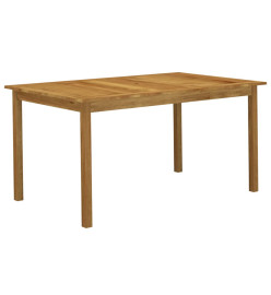 Ensemble de salle à manger de jardin 5 pcs Noir