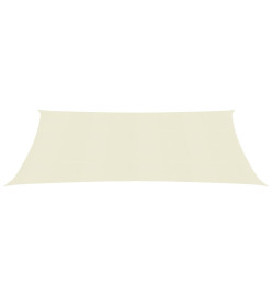 Voile d'ombrage 160 g/m² Crème 2x3 m PEHD