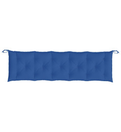 Coussin de banc de jardin bleu 180x50x7 cm tissu oxford