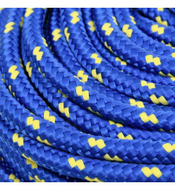 Corde de bateau Bleu 6 mm 250 m Polypropylène