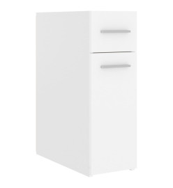 Armoire d'apothicaire Blanc 20x45,5x60 cm Aggloméré