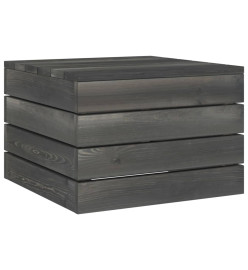Salon palette de jardin 8 pcs avec coussins Bois de pin massif