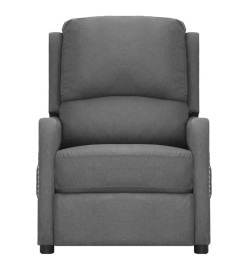 Fauteuil de massage Gris clair Tissu