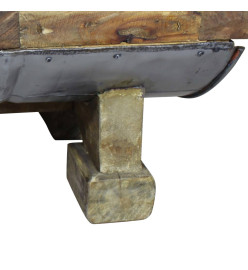 Table basse Bois de récupération massif 90 x 50 x 35 cm