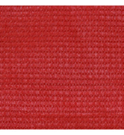 Store roulant d'extérieur 80x140 cm Rouge PEHD