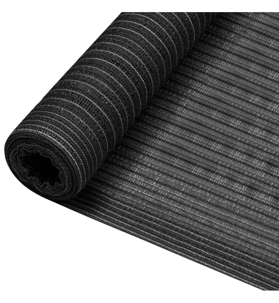 Filet brise-vue Anthracite 1,8x50 m PEHD 195 g/m²