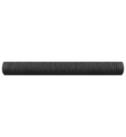 Filet brise-vue Anthracite 1,5x10 m PEHD 75 g/m²