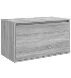 Banc d'entrée 80x40x45 cm Sonoma gris Bois d'ingénierie