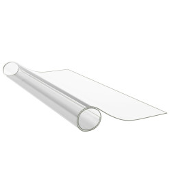 Protecteur de table transparent 80x80 cm 1,6 mm PVC