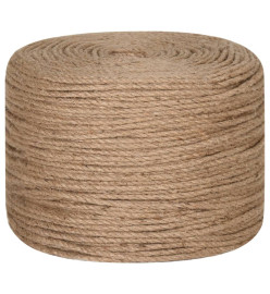 Corde de jute 25 m de long 6 mm d'épaisseur