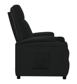 Fauteuil inclinable Noir Similicuir