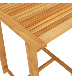 Ensemble de bar de jardin avec coussins 5 pcs Gris