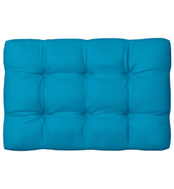 Coussins de canapé palette 7 pcs Bleu