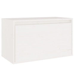 Meubles TV 5 pcs Blanc Bois massif de pin