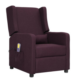 Fauteuil de massage Violet Tissu