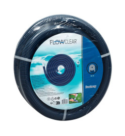 Bestway Tuyau d'aspiration avec connecteur diamètre 38 mm 9 m bleu